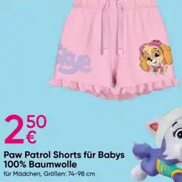 PEPCO Paw Patrol Shorts für Babys Angebot