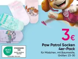 PEPCO Paw Patrol Socken 4er-Pack Angebot