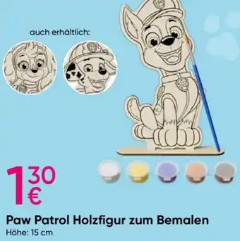 PEPCO Paw Patrol Holzfigur zum Bemalen Angebot