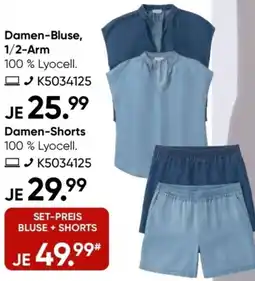 Galeria MANGUUN Damen-Bluse, 1/2-Arm oder Damen-Shorts Angebot