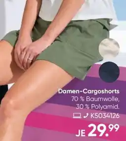 Galeria MANGUUN Damen-Cargoshorts Angebot