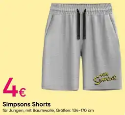 PEPCO Simpsons Shorts Angebot