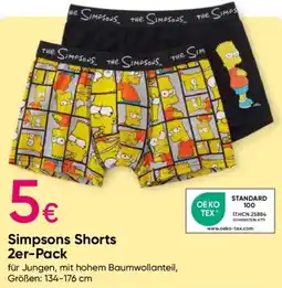 PEPCO Simpsons Shorts Angebot