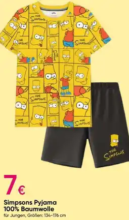 PEPCO Simpsons Pyjama Angebot