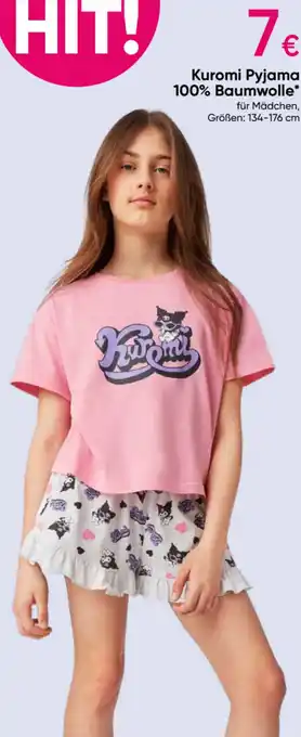 PEPCO Kuromi Pyjama Angebot