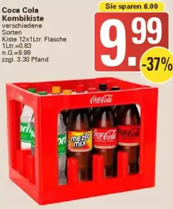 WEZ Coca Cola Kombikiste Angebot