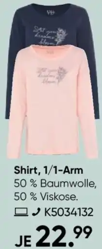 Galeria Vivance dreams Shirt, 1/1-Arm Angebot