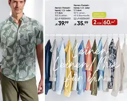 Galeria Herren-Freizeithemd, 1/2 oder 1/1-Arm Angebot