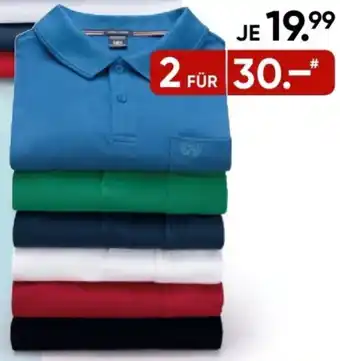Galeria DUNMORE Herren-Poloshirt, 1/2-Arm Angebot