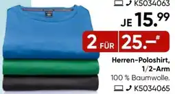 Galeria DUNMORE Herren-Shirt mit Rundhals Angebot