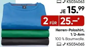 Galeria DUNMORE Herren-Shirt mit Rundhals Angebot