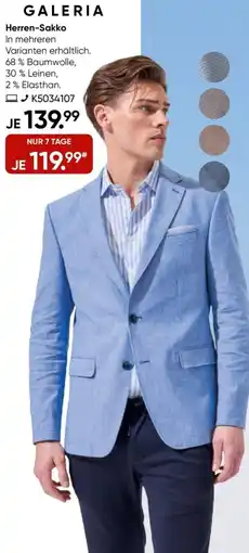 Galeria GALERIA Herren-Sakko Angebot