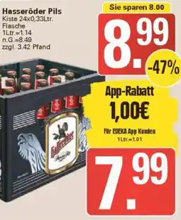 WEZ Hasseröder Pils Angebot