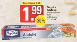 WEZ Toppits Alufolie Angebot