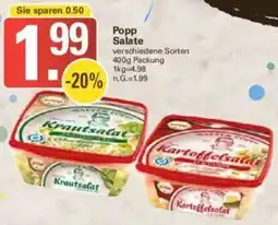 WEZ Popp Salate Angebot
