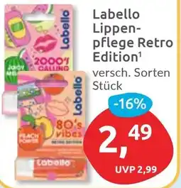 Budni Labello Lippen- pflege Retro Edition Angebot