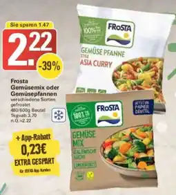 WEZ Frosta Gemüsemix oder Gemüsepfannen Angebot