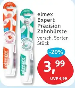 Budni elmex Expert Präzision Zahnbürste Angebot