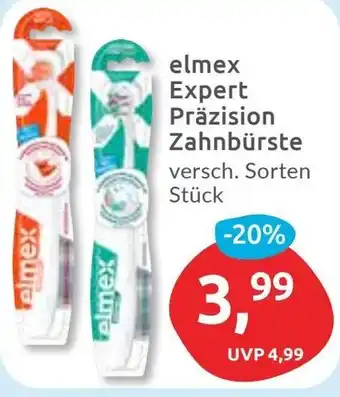 Budni elmex Expert Präzision Zahnbürste Angebot