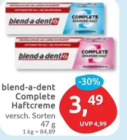 Budni blend-a-dent Complete Haftcreme Angebot