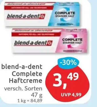 Budni blend-a-dent Complete Haftcreme Angebot