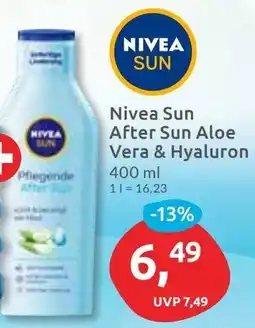 Budni Nivea Sun After Sun Aloe Vera & Hyaluron Angebot