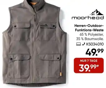 Galeria Moorhead Herren-Outdoor Funktions-Weste Angebot