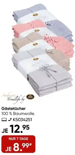 Galeria Gästetücher Angebot