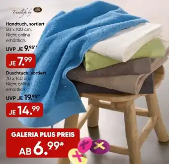Galeria Handtuch, sortiert  oder Duschtuch Angebot