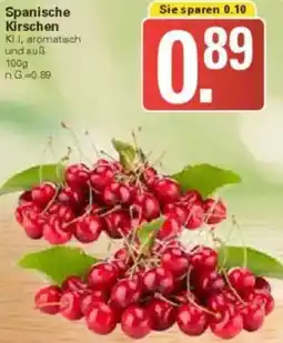WEZ Spanische Kirschen Angebot