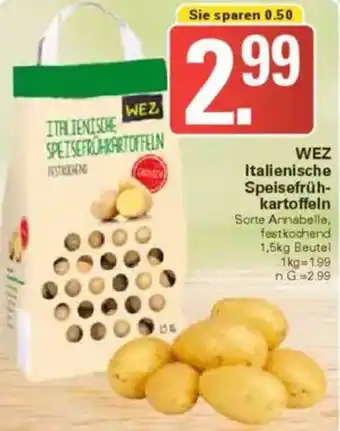 WEZ WEZ Italienische Speisefrühkartoffeln Angebot