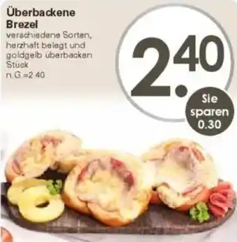 WEZ Überbackene Brezel Angebot