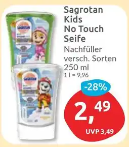 Budni Sagrotan Kids No Touch Seife Angebot