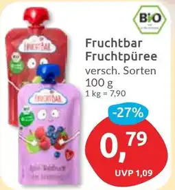 Budni Fruchtbar Fruchtpüree Angebot