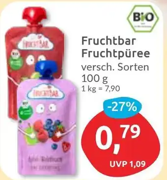 Budni Fruchtbar Fruchtpüree Angebot