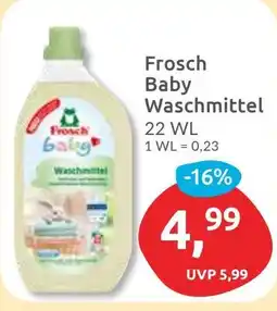 Budni Frosch Baby Waschmittel Angebot