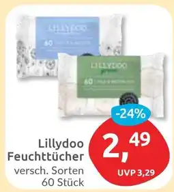Budni Lillydoo Feuchttücher Angebot