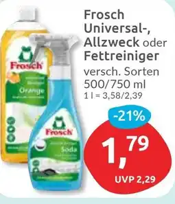 Budni Frosch Universal-, Allzweck oder Fettreiniger Angebot