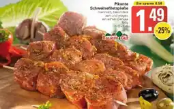 WEZ Bauern Gut Pikante Schweinefiletspieße Angebot