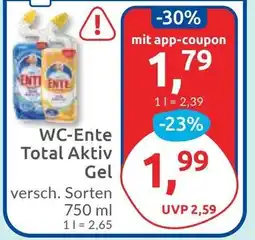 Budni WC-Ente Total Aktiv Gel Angebot