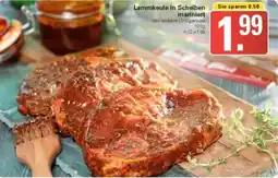 WEZ Lammkeule in Scheiben mariniert Angebot