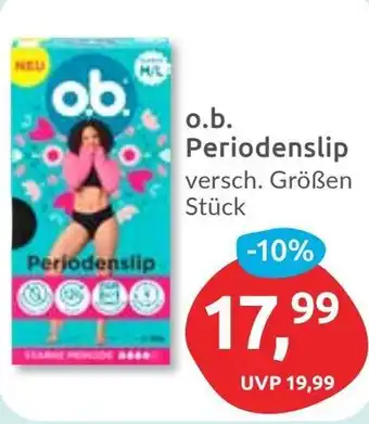 Budni o.b. Periodenslip versch. Größen Angebot