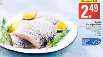 WEZ Feine Kabeljaufilets Angebot
