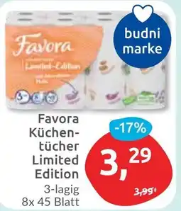 Budni Favora Küchentücher Angebot