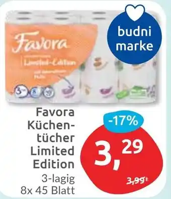 Budni Favora Küchentücher Angebot