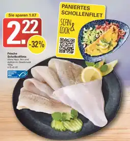 WEZ Frische Schollenfilets Angebot