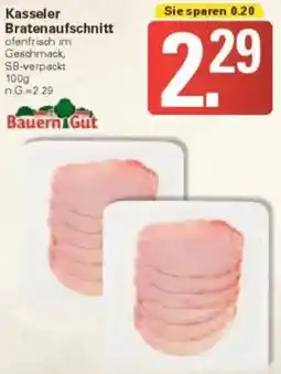 WEZ Bauern Gut Kasseler Bratenaufschnitt Angebot