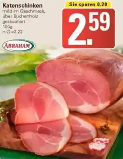 WEZ ABRAHAM Katenschinken Angebot