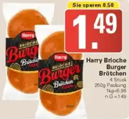 WEZ Harry Brioche Burger Brötchen Angebot