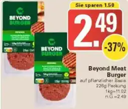 WEZ Beyond Meat Burger Angebot